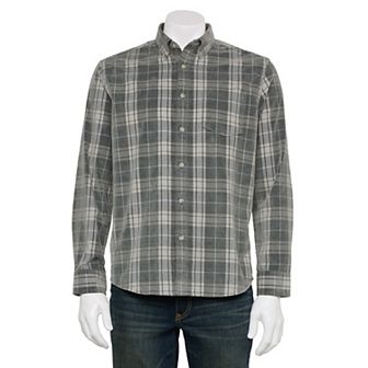 Men's Sonoma Goods For Life® Long Sleeve Perfect Length Button-Down Shirt
