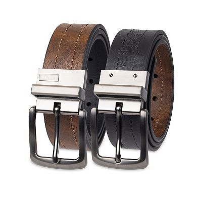 Men's Levi's® Casual Center Stitched Reversible Belt