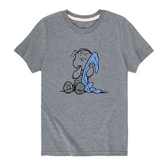 Boys 8-20 Peanuts Linus With Blanket Graphic Tee