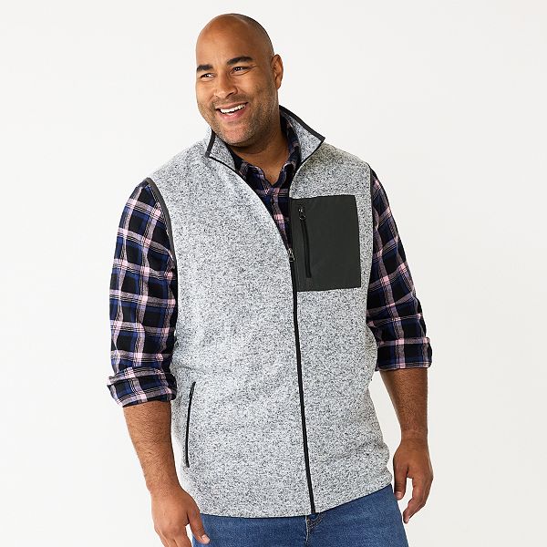 Big & Tall Sonoma Goods For Life® Fleece Vest