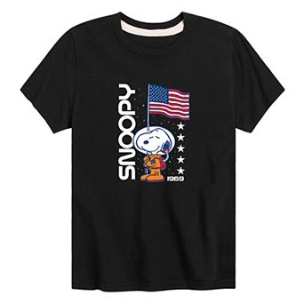 Boys 8-20 Peanuts Snoopy Flag 1969 Graphic Tee
