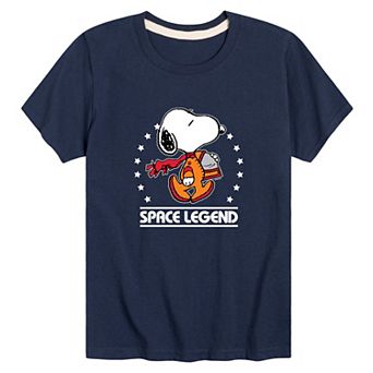 Boys 8-20 Peanuts Snoopy Space Legend Graphic Tee