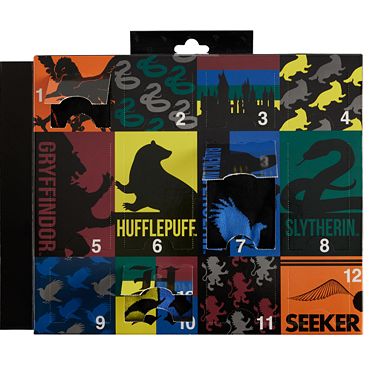 Men's 12 Days of Socks Harry Potter Crew Socks