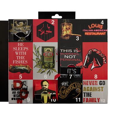 Men's 12 Days of Socks The Godfather Crew Socks