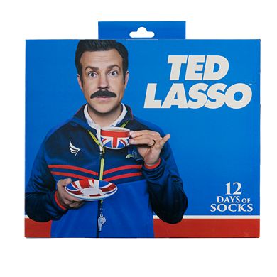 Men's 12 Days of Socks Ted Lasso Crew Socks