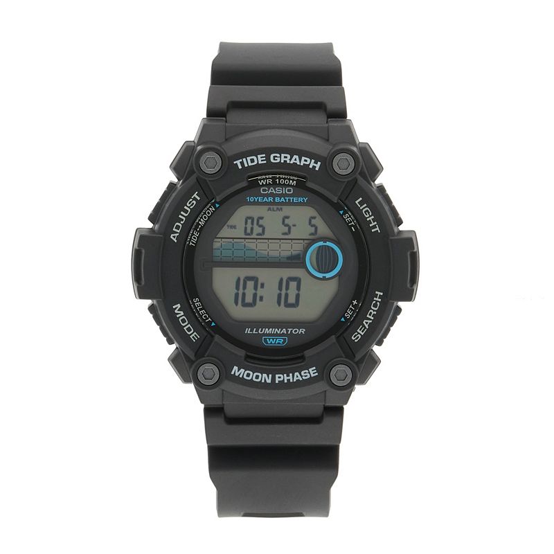 Casio Men's Digital Chronograph Watch - WS1300H-1AV, Size: Large, Black