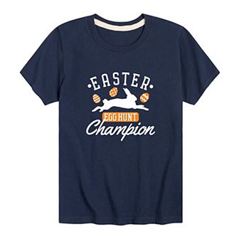 Boys 8-20 Easter Egg Hunt Champion Graphic Tee