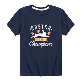 Boys 8-20 Easter Egg Hunt Champion Graphic Tee