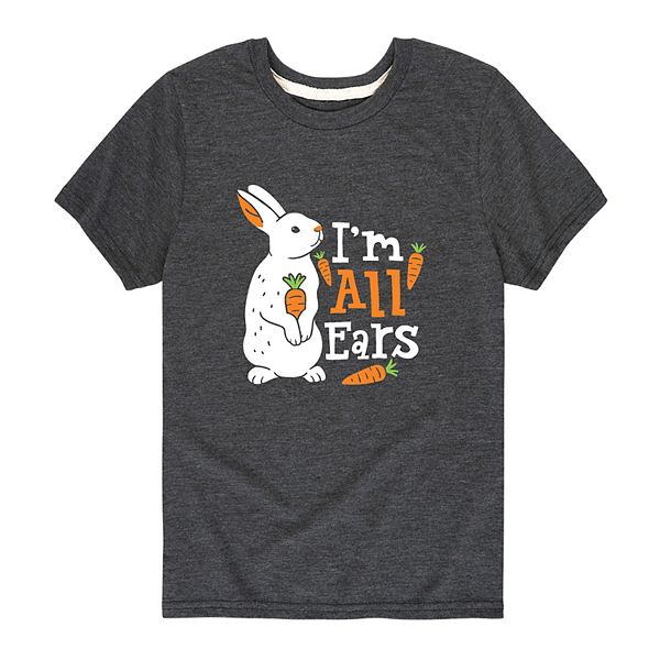 Boys 8-20 Easter Rabbit Im All Ears Graphic Tee