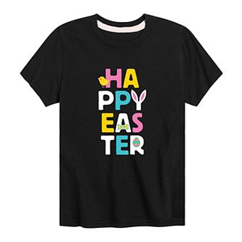Boys 8-20 Happy Easter Graphic Tee