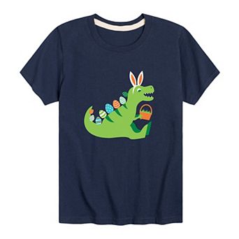 Boys 8-20 Easter Dinosaur Graphic Tee