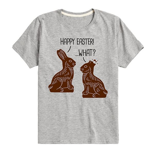 Boys 8-20 Chocolate Easter Bunny Graphic Tee