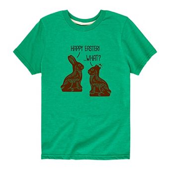 Boys 8-20 Chocolate Easter Bunny Graphic Tee