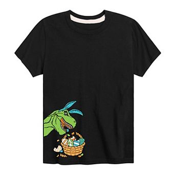 Boys 8-20 Easter Dino Graphic Tee