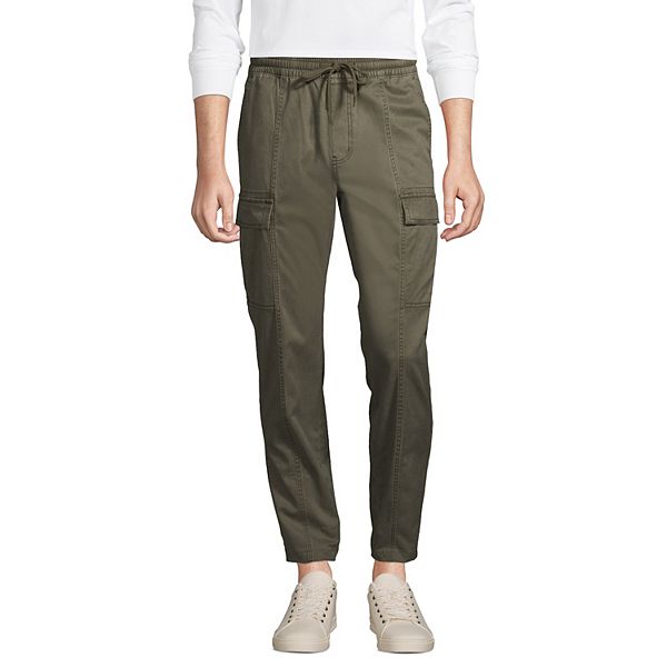 Men's Lands' End Slim-Fit Cargo Jogger Pants