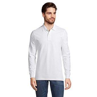 Big & Tall Lands' End Comfort-First Relaxed-Fit Mesh Polo