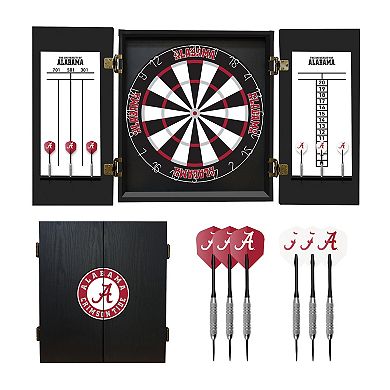 Alabama Crimson Tide Fan’s Choice Dartboard Set