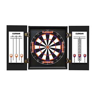 Clemson Tigers Fan's Choice Dartboard Set