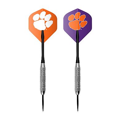 Clemson Tigers Fan's Choice Dartboard Set