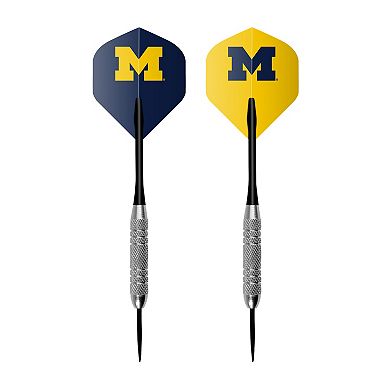 Michigan Wolverines Fan's Choice Dartboard Set