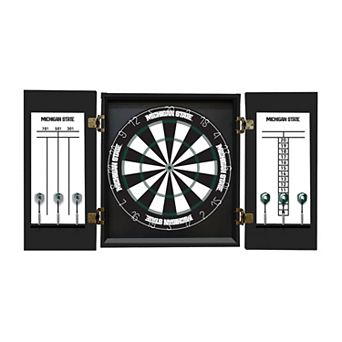 Michigan State Spartans Fan's Choice Dartboard Set