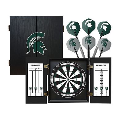 Michigan State Spartans Fan's Choice Dartboard Set