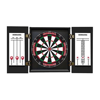 Nebraska Cornhuskers Fan's Choice Dartboard Set