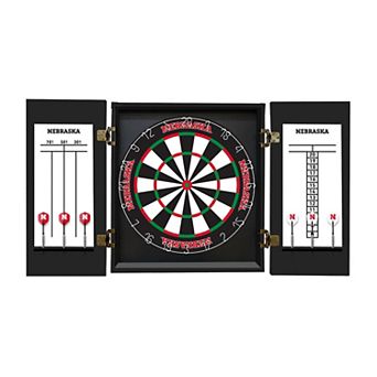 Nebraska Cornhuskers Fan's Choice Dartboard Set