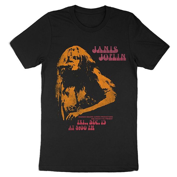 Men's Janis Joplin Madison Square Garden Tee