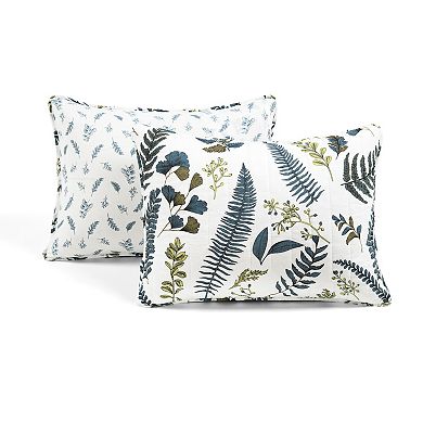 Lush Decor Devonia Allover Reversible Oversized Cotton Quilt Set with Shams