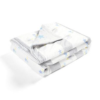 Lush Decor Elephant Balloon Reversible Soft & Plush Oversized Soft Blanket