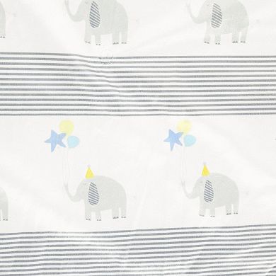 Lush Decor Elephant Balloon Reversible Soft & Plush Oversized Soft Blanket