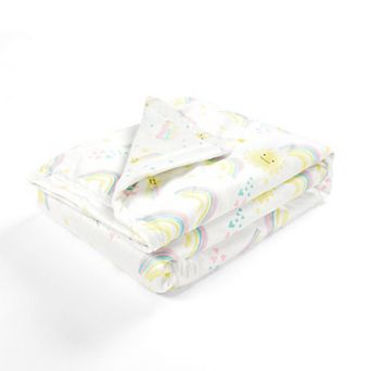 Lush Decor Sunshine Rainbow Reversible Soft & Plush Oversized Soft Blanket