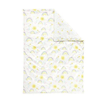 Lush Decor Sunshine Rainbow Reversible Soft & Plush Oversized Soft Blanket