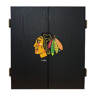 Chicago Blackhawks Fan's Choice Dartboard Set