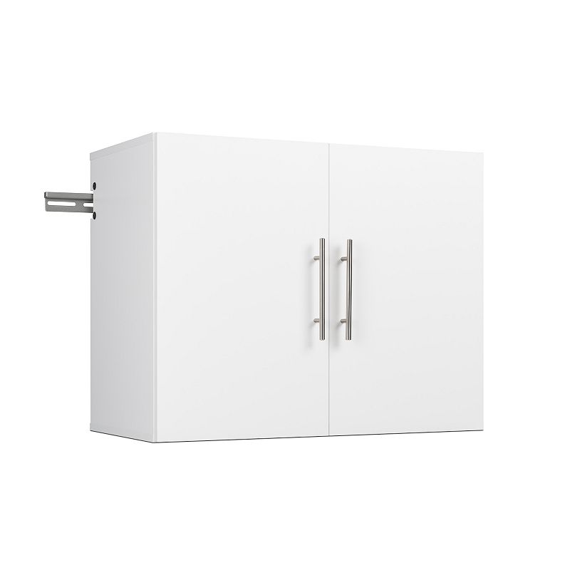 30" Hangups Upper Storage Cabinet White - Prepac: Laminated Wood Composite, 24" High, 1 Adjustable Shelf, Wall-Mounted