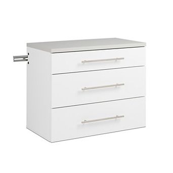 Prepac HangUps 3-Drawer Base Storage Cabinet