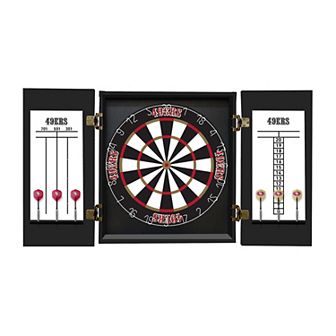 San Francisco 49ers Fan’s Choice Dartboard Set