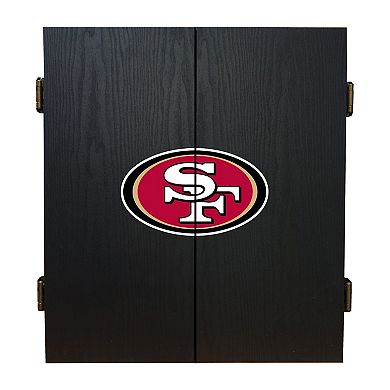 San Francisco 49ers Fan’s Choice Dartboard Set