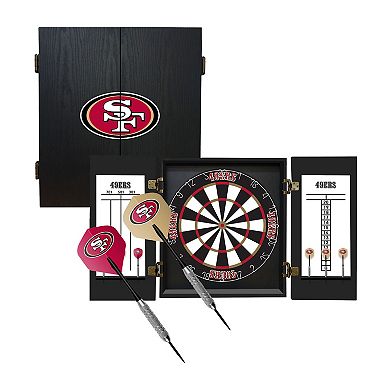 San Francisco 49ers Fan’s Choice Dartboard Set