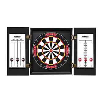 Kansas City Chiefs Fan’s Choice Dartboard Set