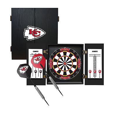 Kansas City Chiefs Fan’s Choice Dartboard Set