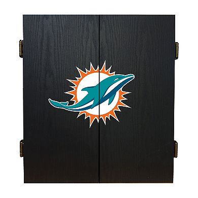 Miami Dolphins Fan’s Choice Dartboard Set