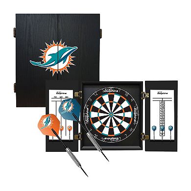 Miami Dolphins Fan’s Choice Dartboard Set