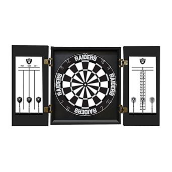 Las Vegas Raiders Fan’s Choice Dartboard Set
