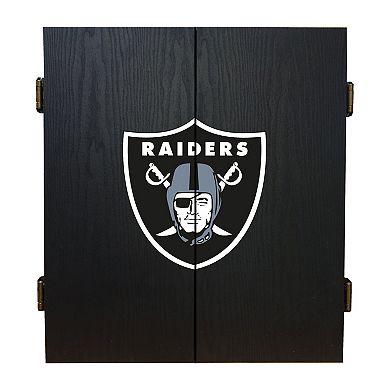 Las Vegas Raiders Fan’s Choice Dartboard Set