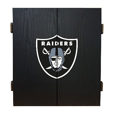 Las Vegas Raiders Fan’s Choice Dartboard Set
