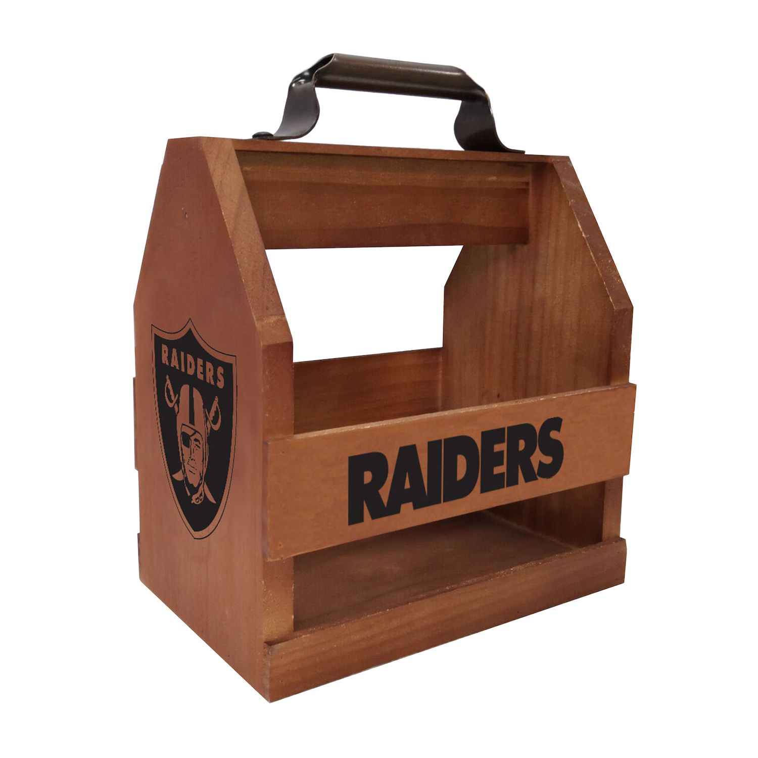 NFL Las Vegas Raiders Delio Acacia Wood Cheese Cutting Board and Tool Set