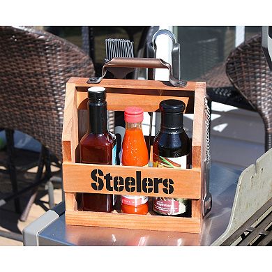 Pittsburgh Steelers BBQ Caddy