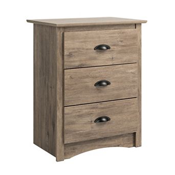 Prepac Salt Spring 3-Drawer Tall Nightstand